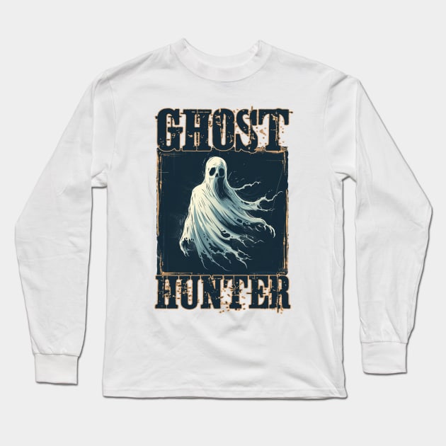 Ghost Hunter '24 Long Sleeve T-Shirt by Dead Is Not The End